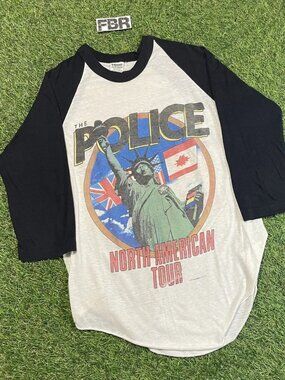 1983 The Police Tour Tee